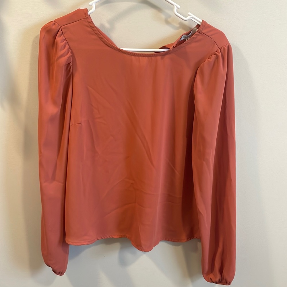 Long sleeve blouse